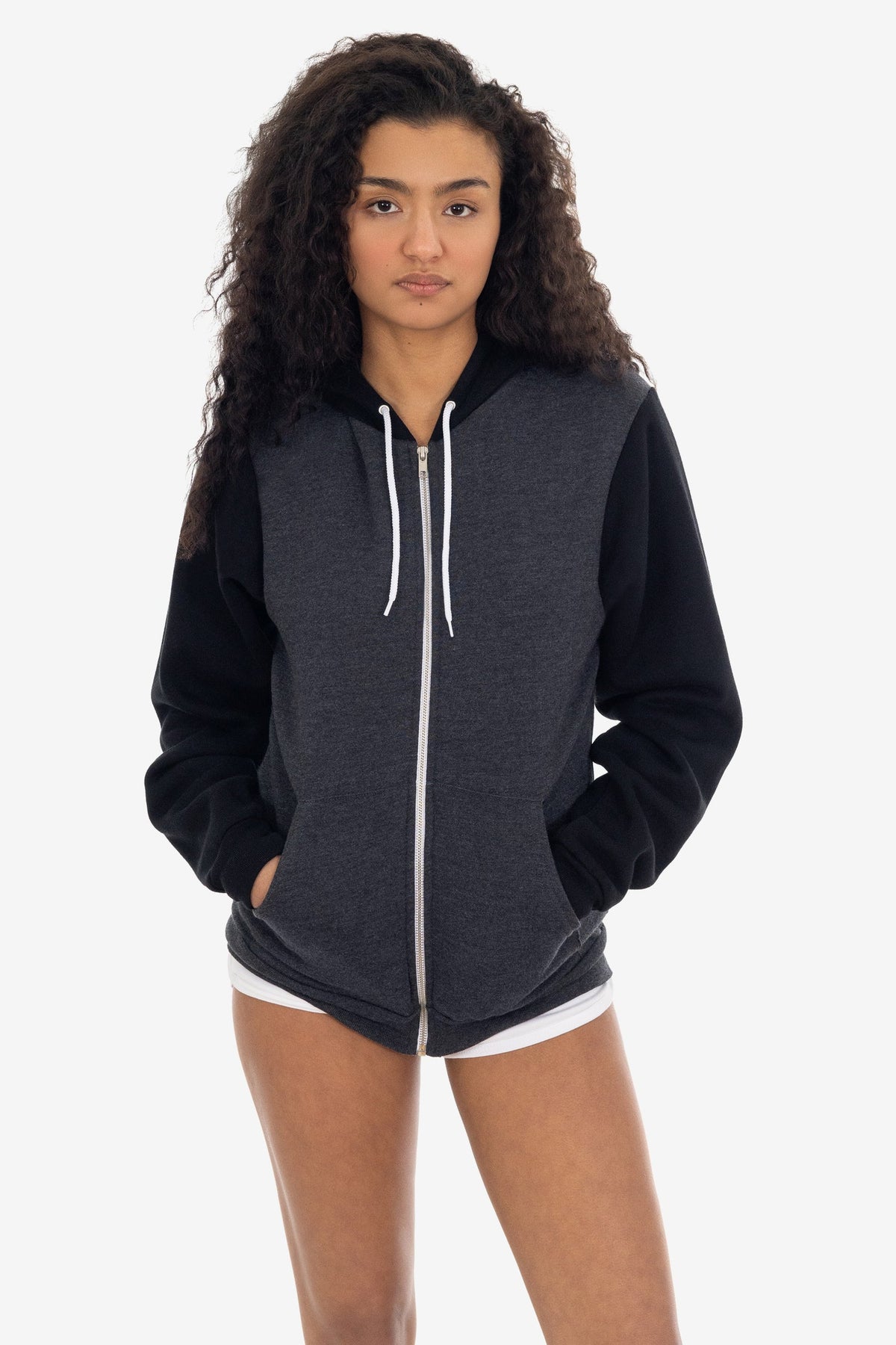 Dark Heather Grey/Black [female]