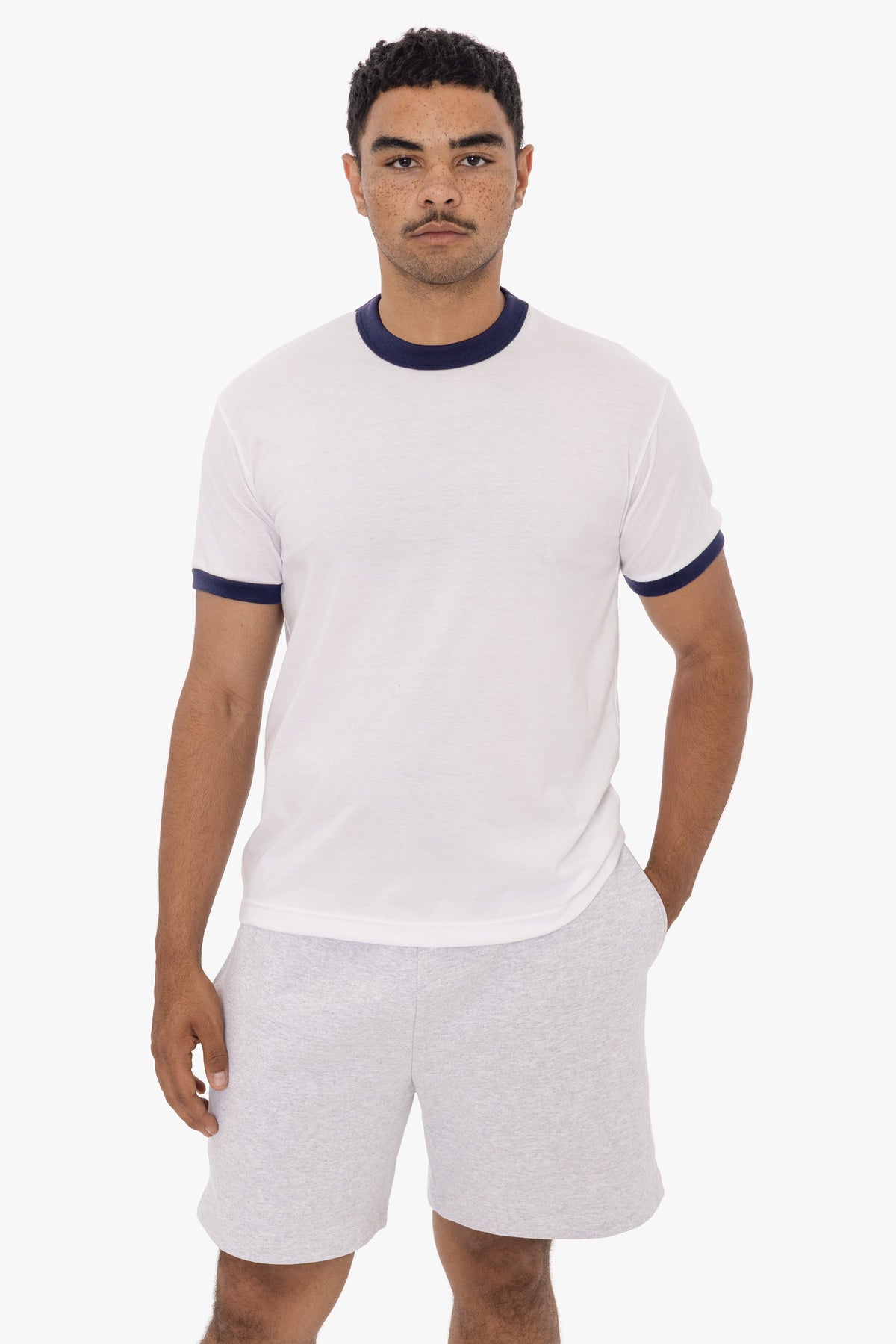 White/Navy